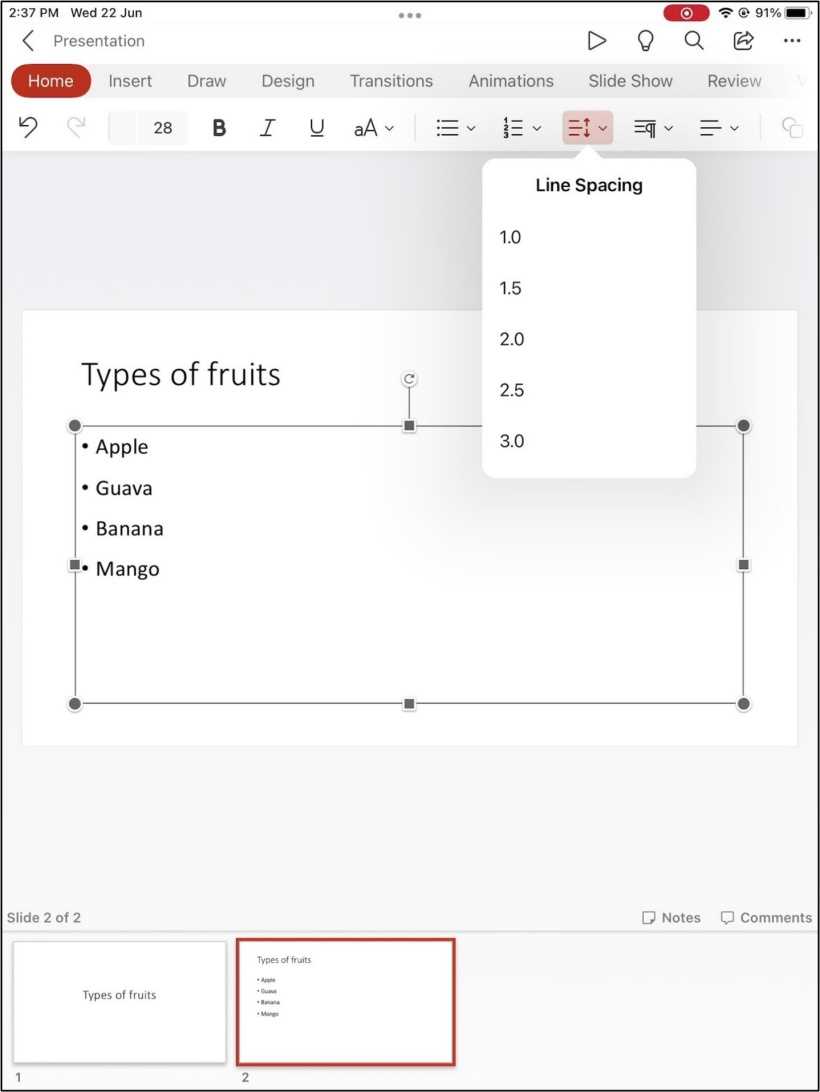 微软为苹果 iPad 发布新版 PowerPoint