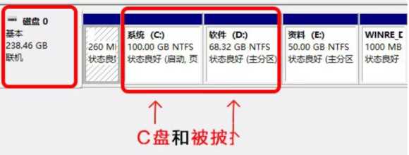 Win11给C盘扩容的方法