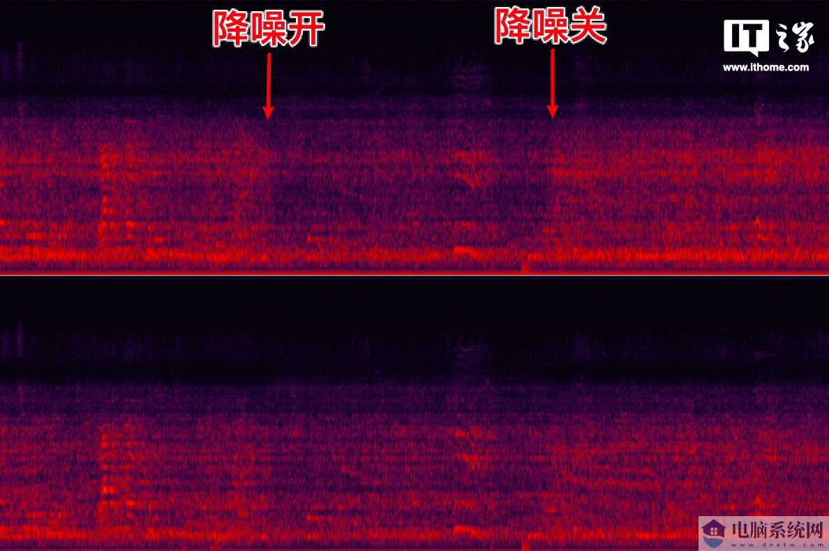 降噪录音频谱