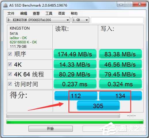 固态硬盘测速工具(AS SSD Benchmark)