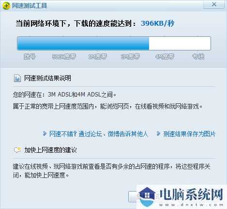 360网速测试器