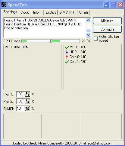 SpeedFan(cpu风扇调速软件)