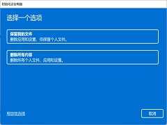 Win11怎么一键重置？Win11一键重置电脑的操作步骤