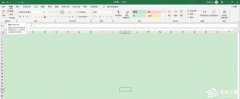 win10 excel背景颜色变成绿色是怎么回事？