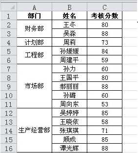 Excel怎么样在自动筛选时显示合并单元格全部记录教学