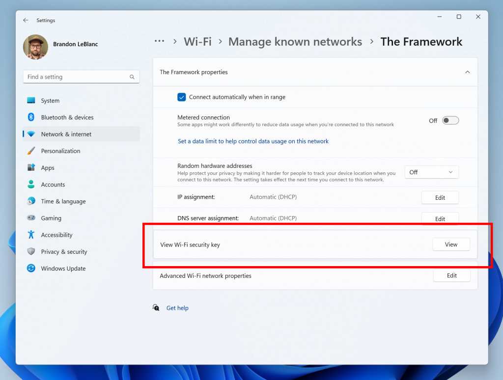 微软 Win11 预览版新特性，查看系统中已保存的所有 Wi-Fi 密码