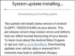 谷歌推送首个安卓 Q Beta版本