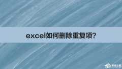 Excel怎么样删除重复项？Excel怎么把表格里面重复的项目删除掉？