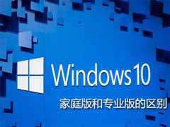 Win10家庭版和专业版的区别在哪？Win10专业版好还是家庭版好？