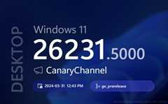 微软发布Win11 Canary 26231六月更新！截图工具录屏可自动保存