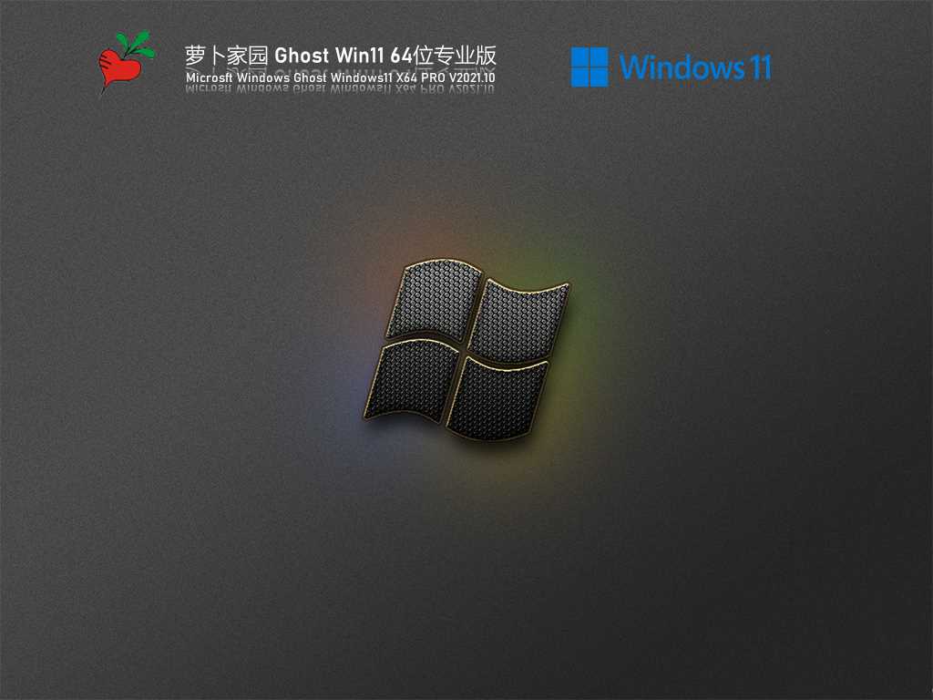 萝卜家园 Ghost Win11 64位 专业版 V2021年11月