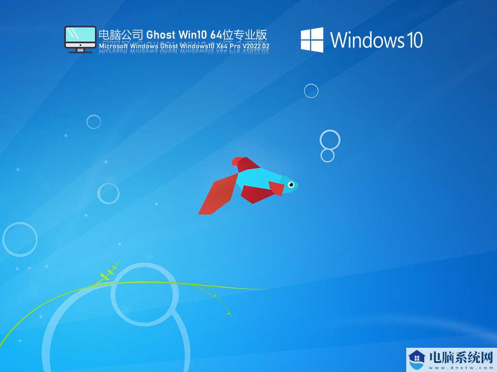 电脑公司 Ghost Win10 64位 特别专业版 V2022年2月