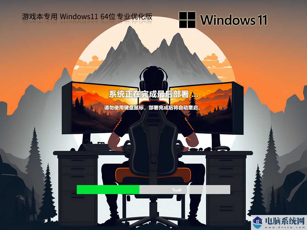 游戏本专用 Windows11 22H2 64位 专业优化版 V2023年8月