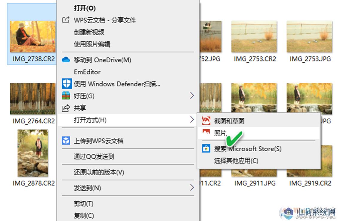 Win10系统支持RAW图片查看的方法