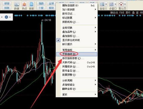 同花顺客户端怎样为股票画8浪线？同花顺客户端为股票画8浪线的方法截图