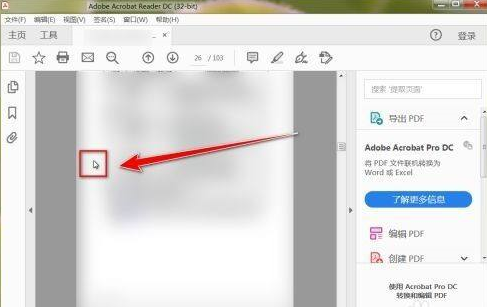 Adobe Acrobat Reader DC怎样放大文档内容？Adobe Acrobat Reader DC放大文档内容的方法截图