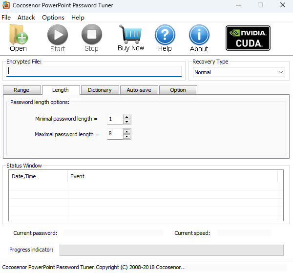 Cocosenor PowerPoint Password Tuner