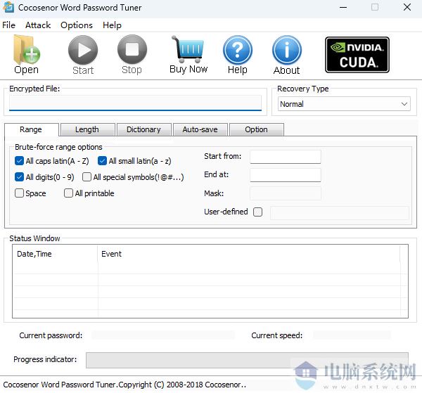 Cocosenor Word Password Tuner