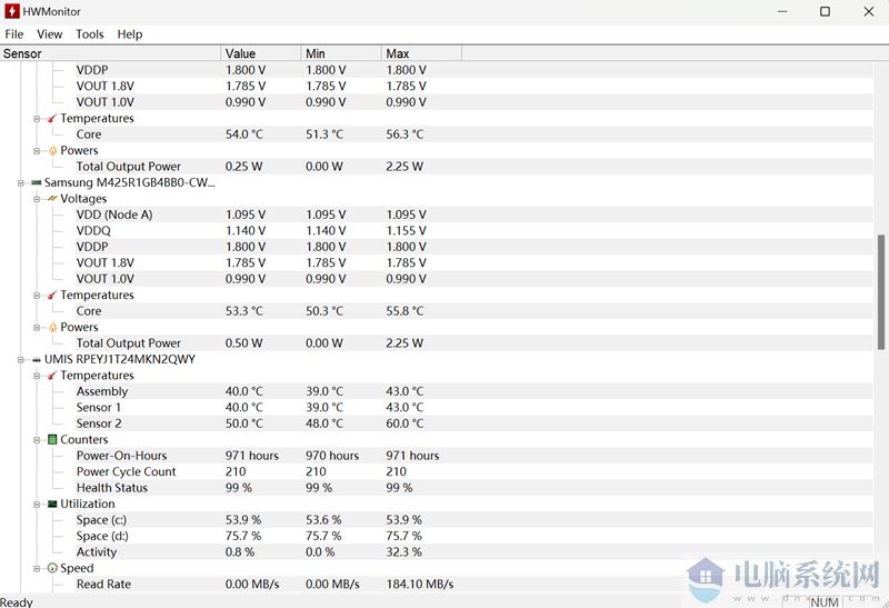 HWMonitor X64