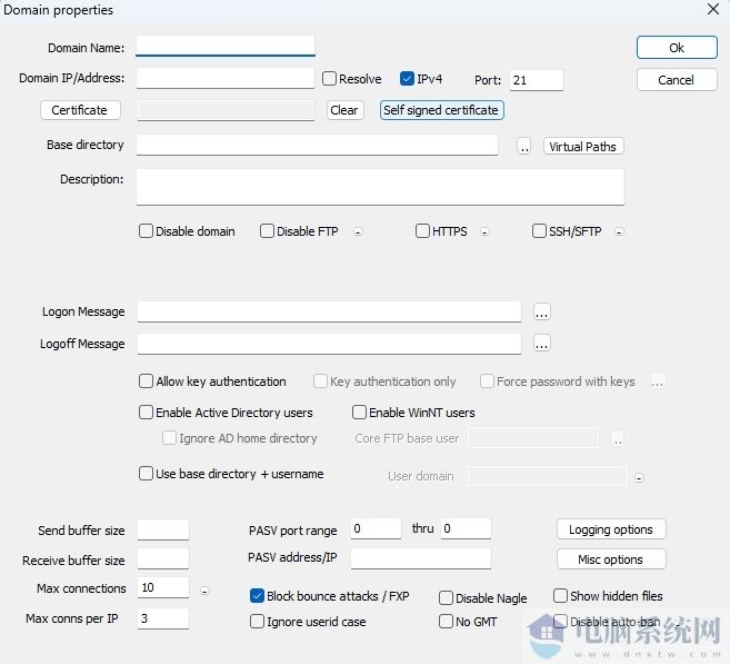 Core FTP Server